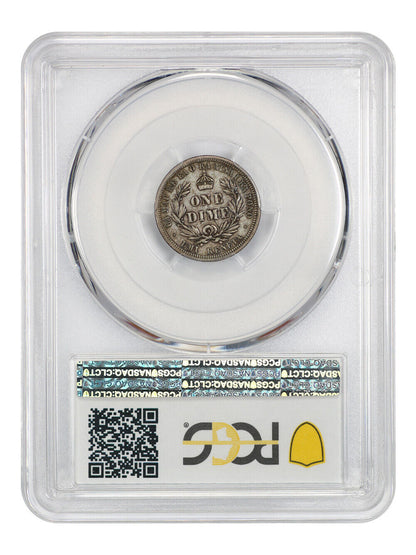 1883 10C Hawaii PCGS VF35