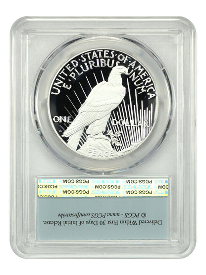 2023-S $1 Peace Dollar PCGS PR70DCAM (First Strike)