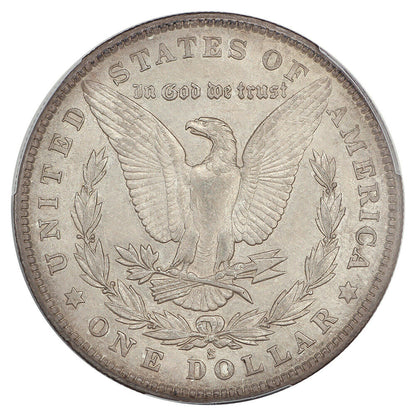 1902-S $1 PCGS AU58