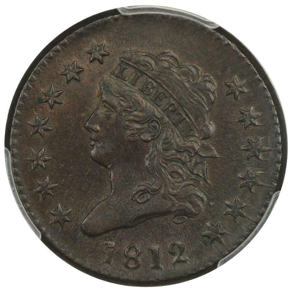 1812 1C PCGS MS64BN (S-289, Large Date) ex: D.L. Hansen