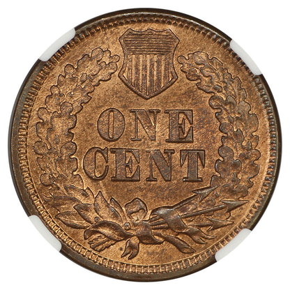 1864 1C Bronze NGC MS66RB - Indian Cent