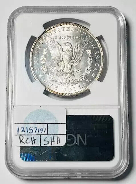 1898 S Morgan Silver Dollar NGC MS-62