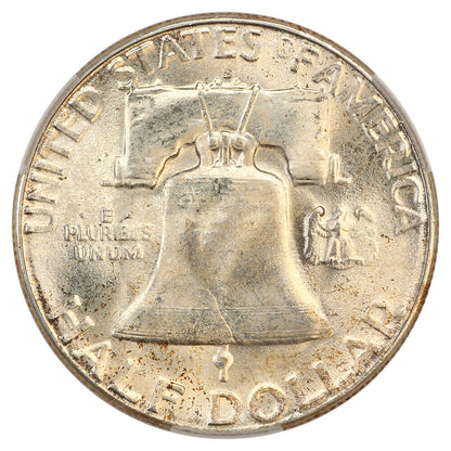 1953-S 50C CACG MS66 - Franklin Half Dollar