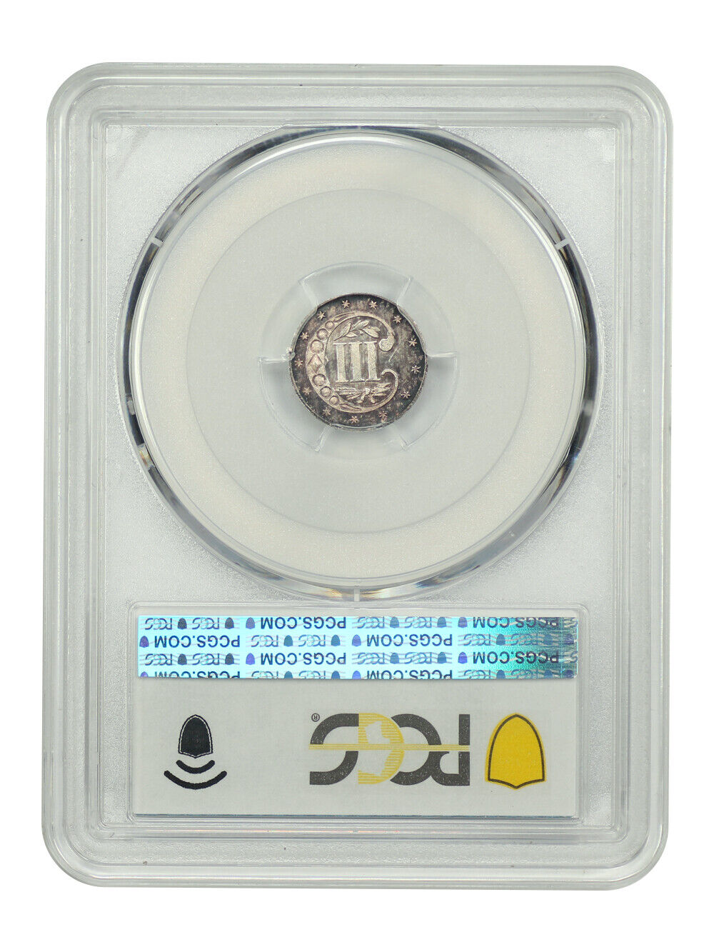 1865 3CS PCGS MS65 - Three Cent Silver