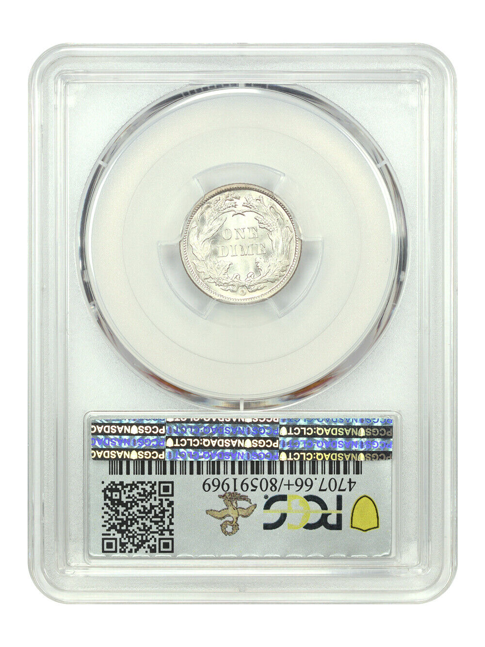 1891-O 10C PCGS MS66+ ex: D.L. Hansen