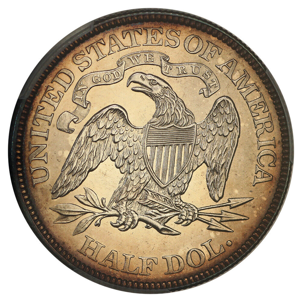 1874 50C PCGS PR65CAM (Arrows) ex: D.L. Hansen