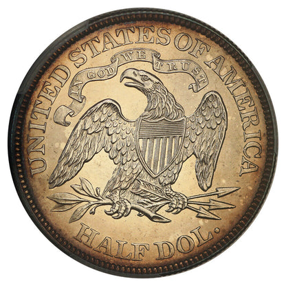 1874 50C PCGS PR65CAM (Arrows) ex: D.L. Hansen