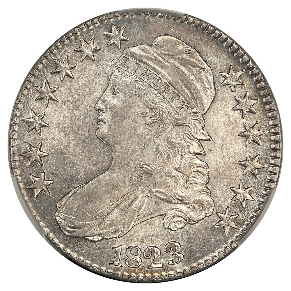 1823 50C CACG MS63 - Capped Bust Half Dollar