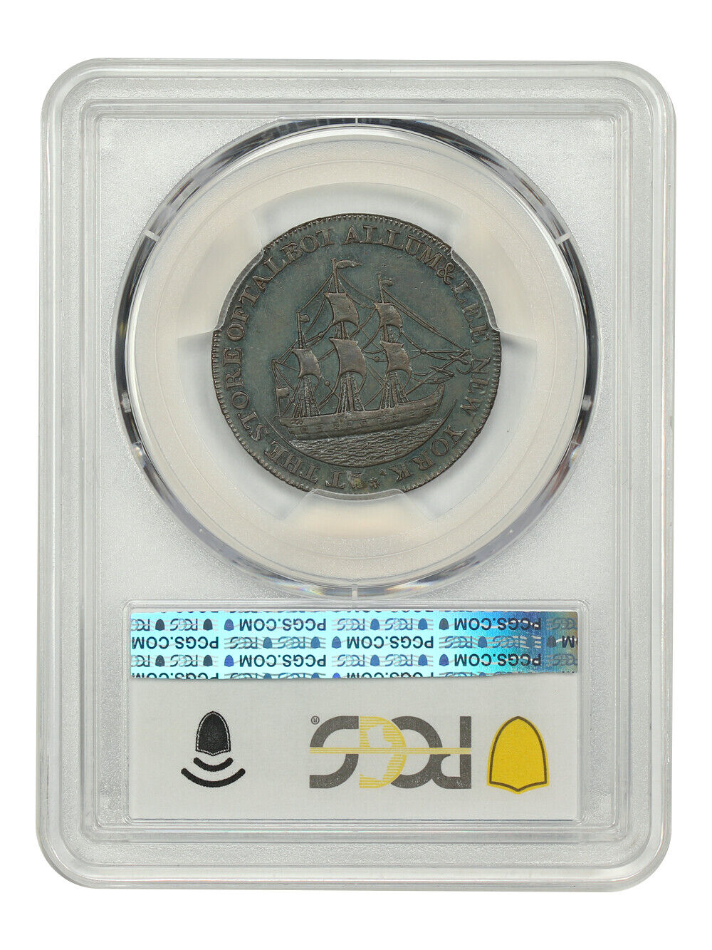 1795 Talbot, Allum, & Lee Cent PCGS AU58 (Lettered Edge) - Colonials