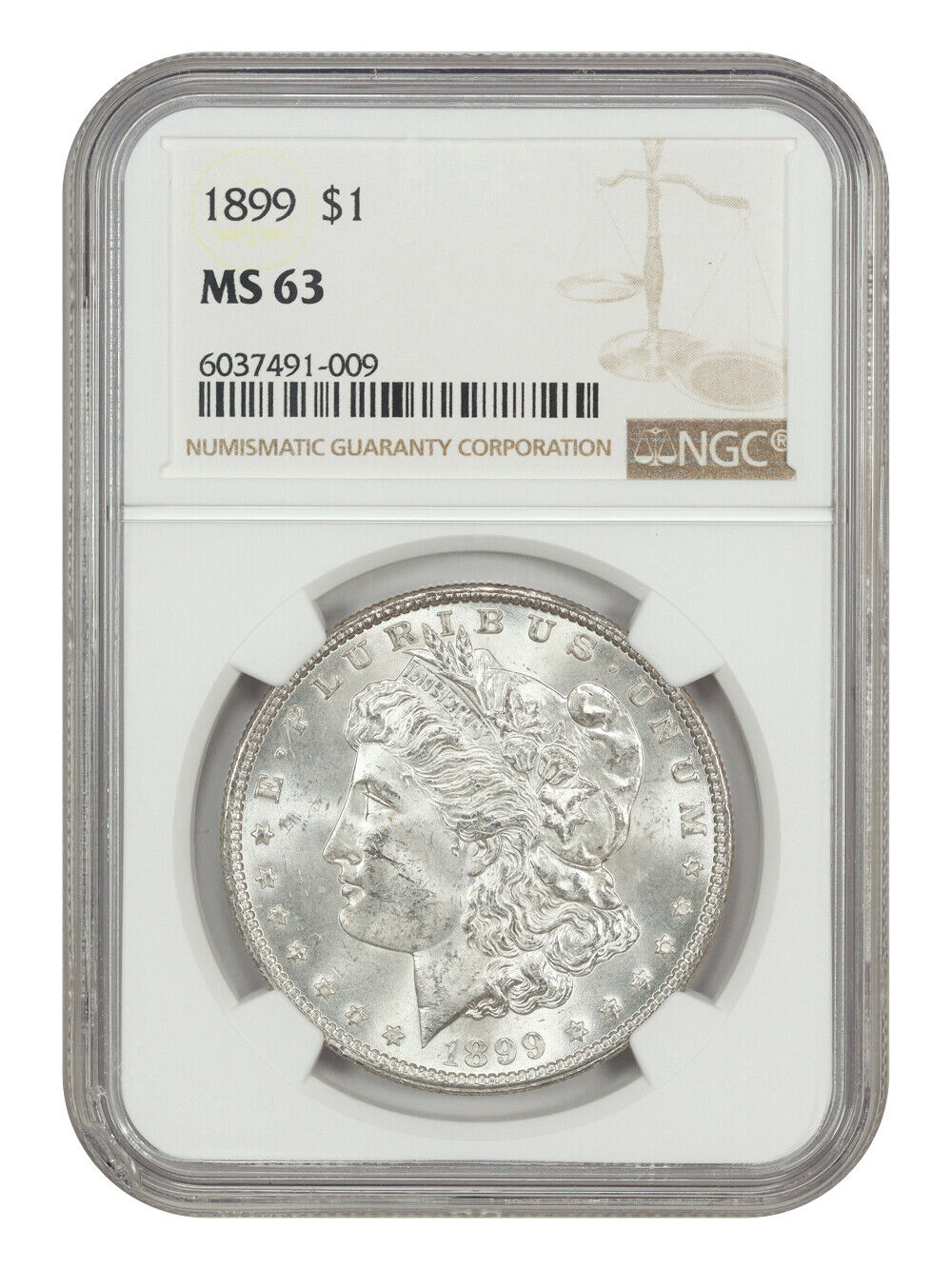 1899 $1 NGC MS63 - Morgan Dollar