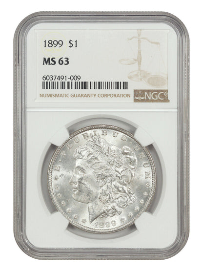 1899 $1 NGC MS63 - Morgan Dollar