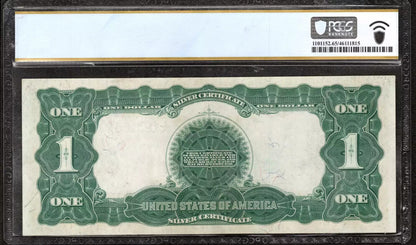 1899 $1 SILVER CERTIFICATE STAR NOTE FR.236* BLACK EAGLE PCGS GEM TOP POP (349B)