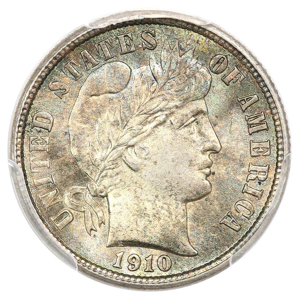 1910 10c PCGS MS67 ex: D.L. Hansen