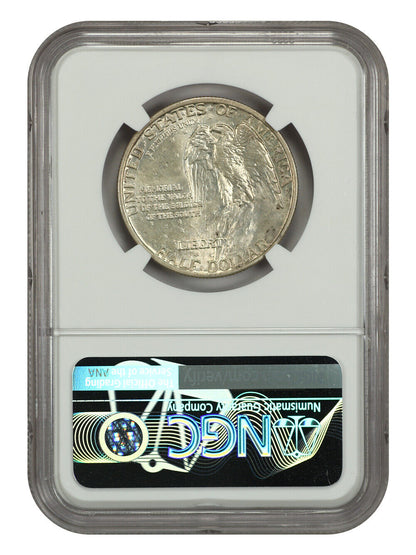 1925 50C Stone Mountain NGC MS65 - Classic Silver Commemorative