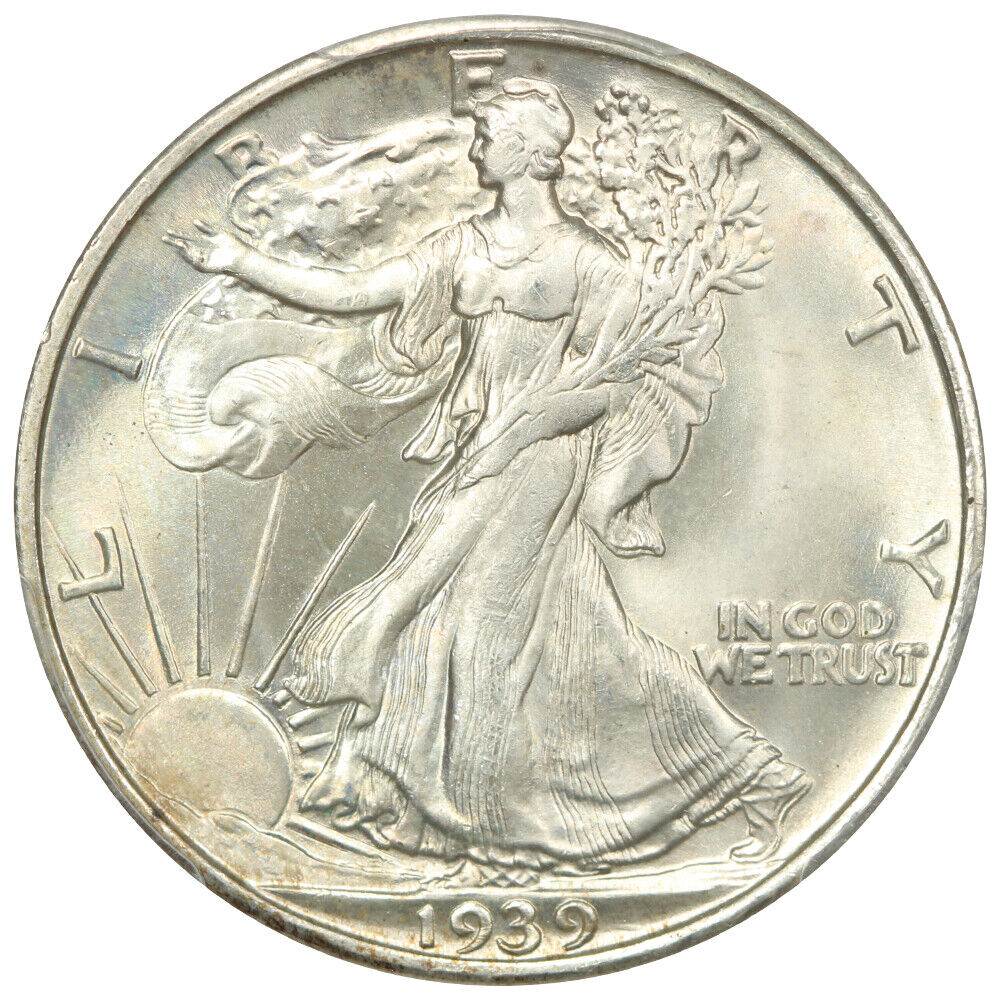 1939-S 50C CACG MS66 - Walking Liberty Half Dollar