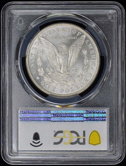 1878 7TF $1 7TF, Reverse of 1879 Morgan Dollar PCGS MS66