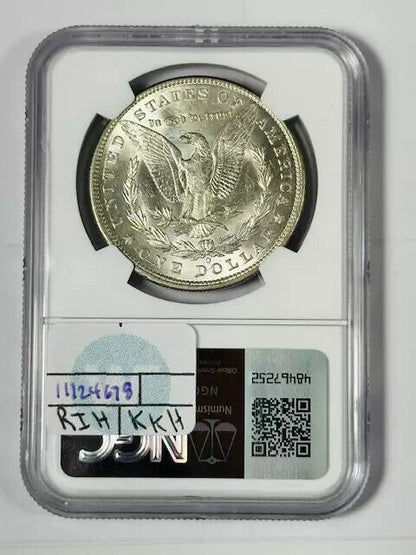 1897 O Morgan Silver Dollar NGC AU-58