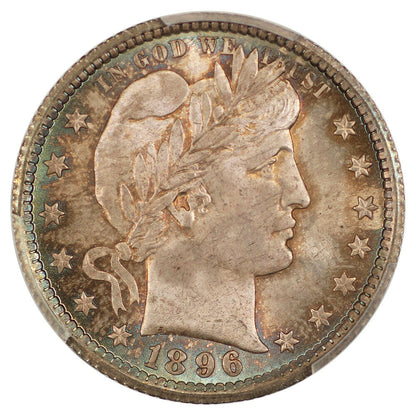 1896-O 25C PCGS/CAC MS66+