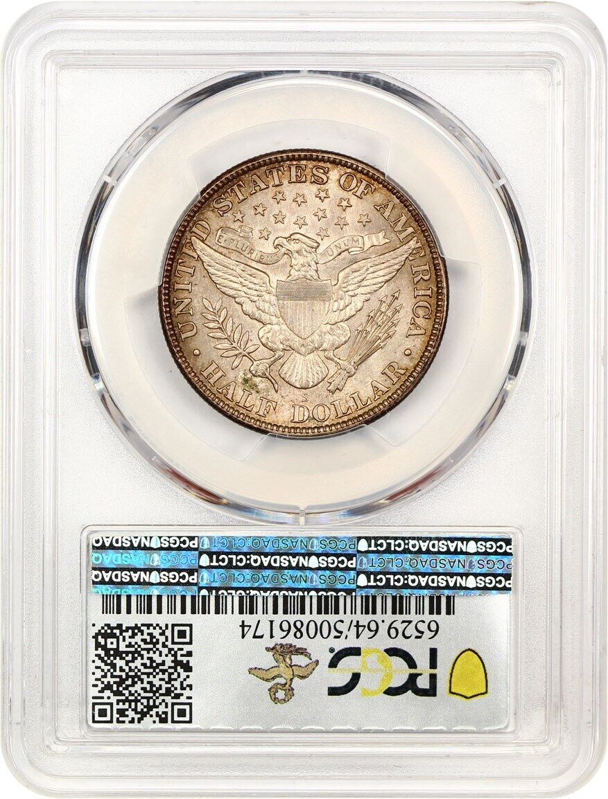 1913-S 50c PCGS MS64 ex: D.L. Hansen