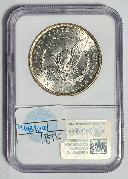 1887 P Morgan Silver Dollar NGC MS-65