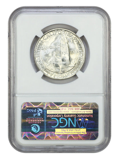 1936-D 50C San Diego NGC MS66 - Classic Silver Commemorative