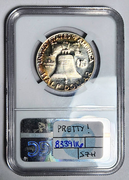 1954 P Franklin Half Dollar NGC PF-68 - PRETTY!