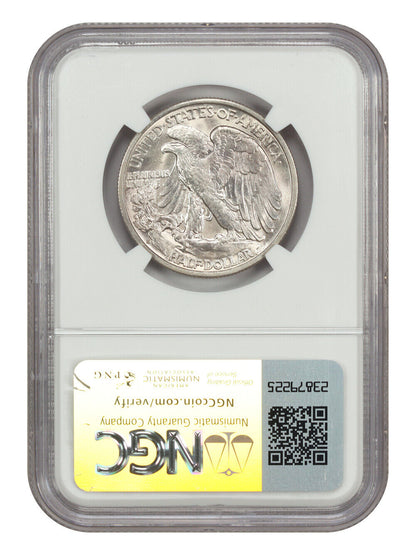 1942-S 50C NGC MS65 - Walking Liberty Half Dollar