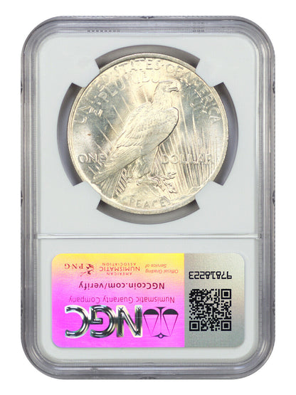 1923 $1 NGC MS67 - Peace Dollar