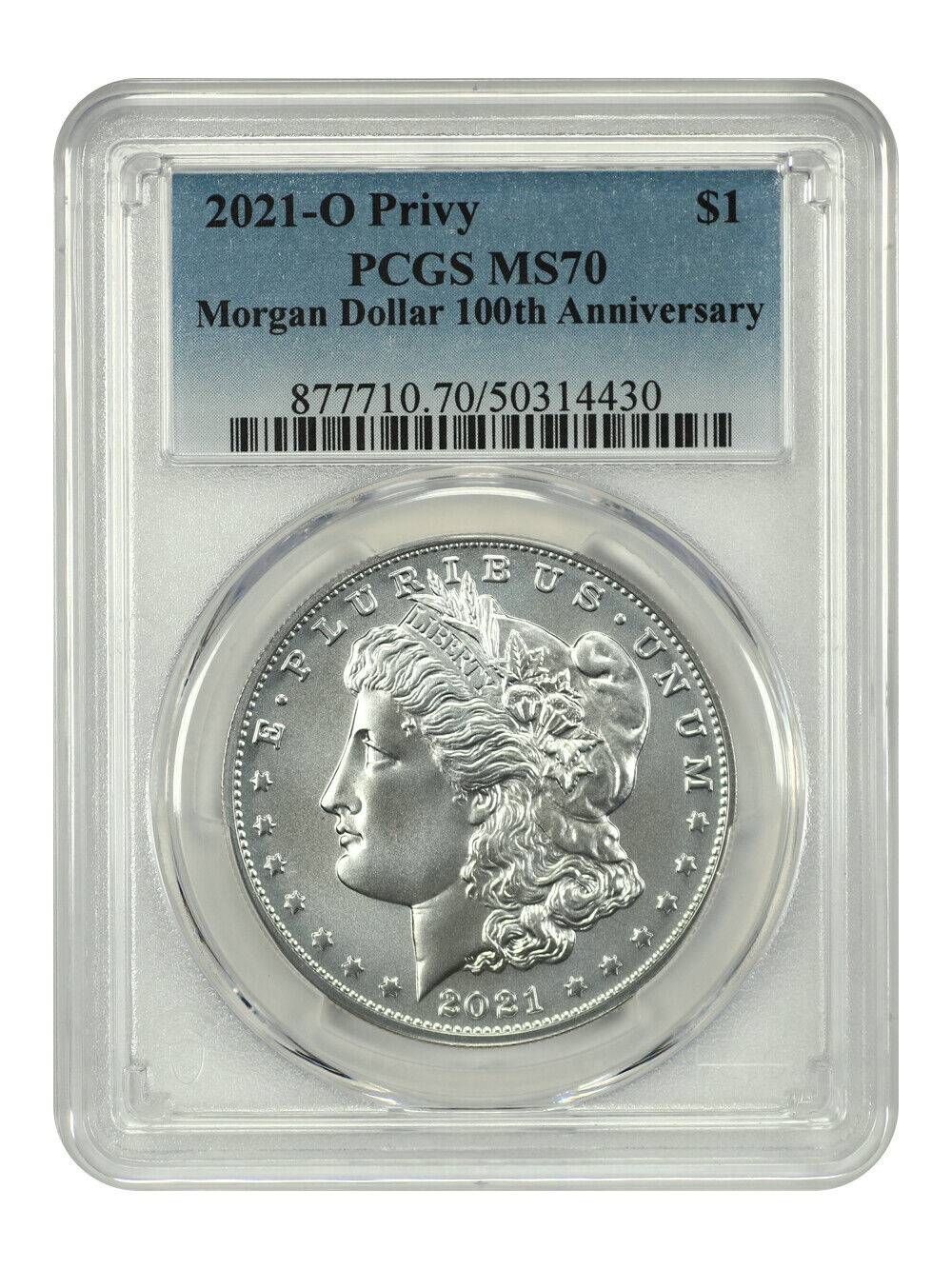 2021-O Privy $1 Morgan Dollar PCGS MS70 - $1 (Silver)