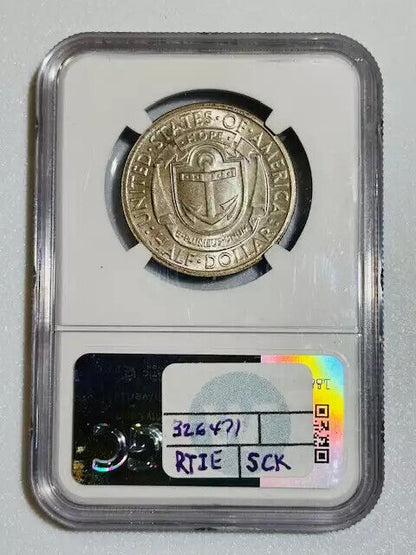 1936 P Rhode Island Commemorative NGC MS-67 RHODE ISLAND