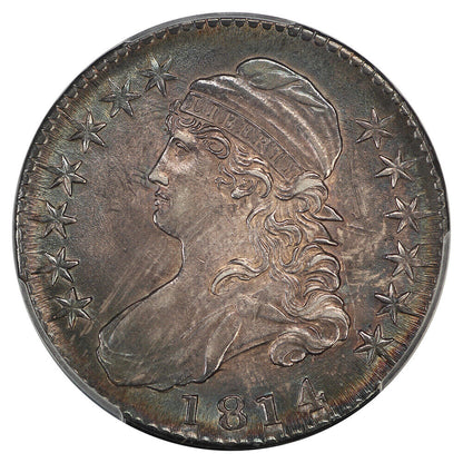 1814 50C PCGS MS63