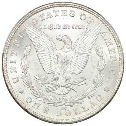 1891-CC $1 PCGS MS62 - Morgan Dollar - Scarce Date