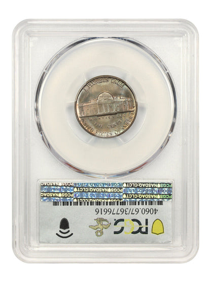 1956-D 5c PCGS MS67 ex: D.L. Hansen