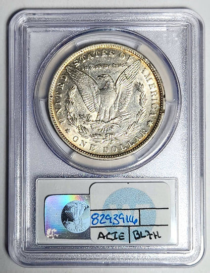 1889 O Morgan Silver Dollar PCGS AU-55 VAM 1A - CLASHED E - TOP 100