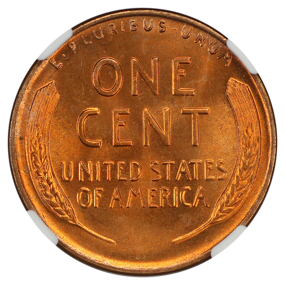 1942-D 1C NGC/CAC MS67+RD - Lincoln Cent (Wheat Reverse)