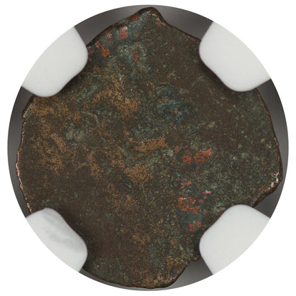 Ancient Roman Judaea Widow's Mite: (103-76 BC) AE Prutah (Alex. Jannaeus)