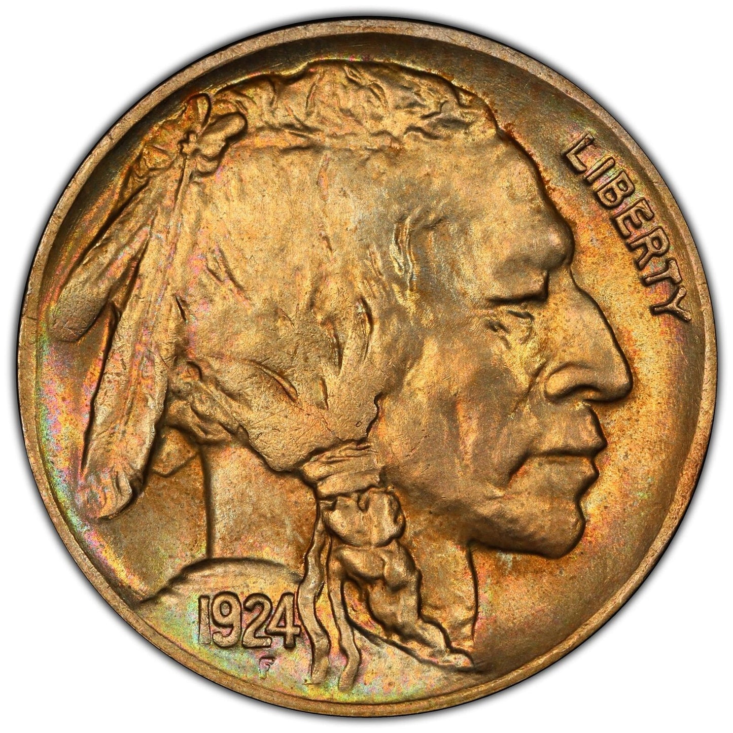 1924-D 5C Buffalo Nickel PCGS MS65+