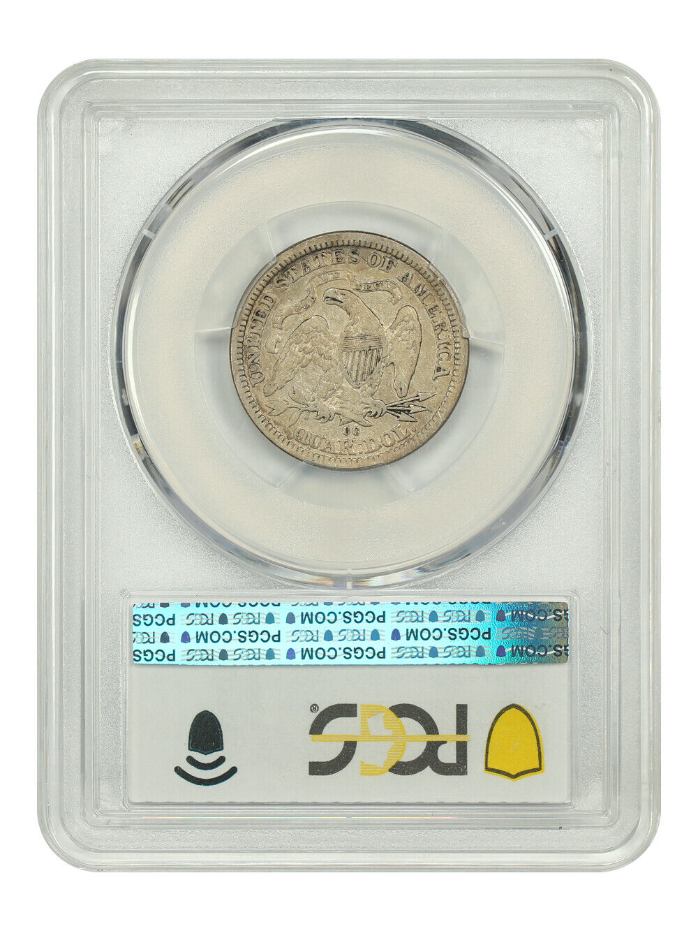 1876-CC 25C PCGS Fine 12 - Liberty Seated Quarter