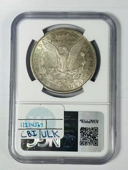 1884 S Morgan Silver Dollar NGC AU-55