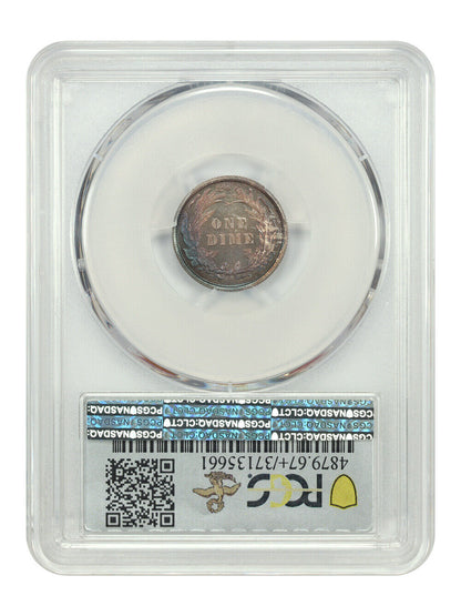 1895 10C PCGS/CAC PR67+ ex: D.L. Hansen - Barber Dime