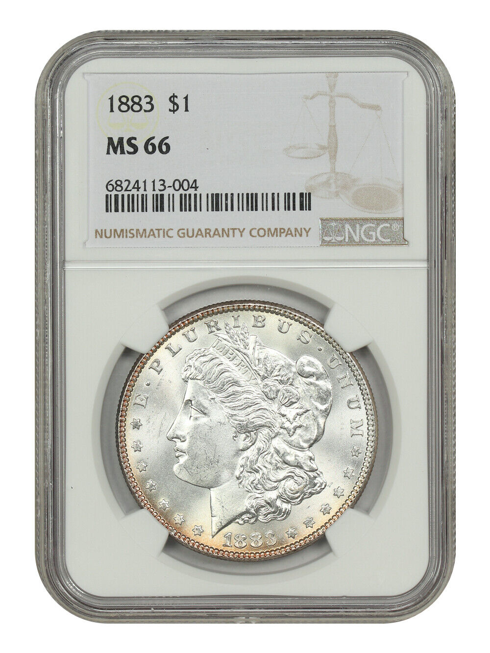 1883 $1 NGC MS66 - Morgan Dollar