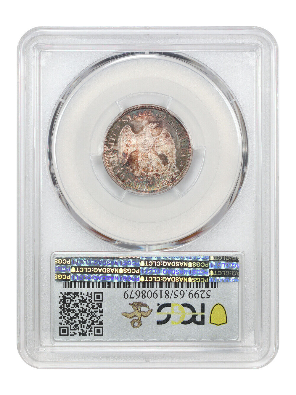 1876 20C PCGS MS65 ex: D.L. Hansen