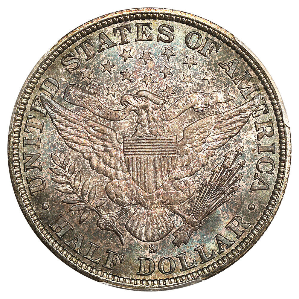 1909-S 50c PCGS MS67 ex: Duckor/Queller, ex: D.L. Hansen