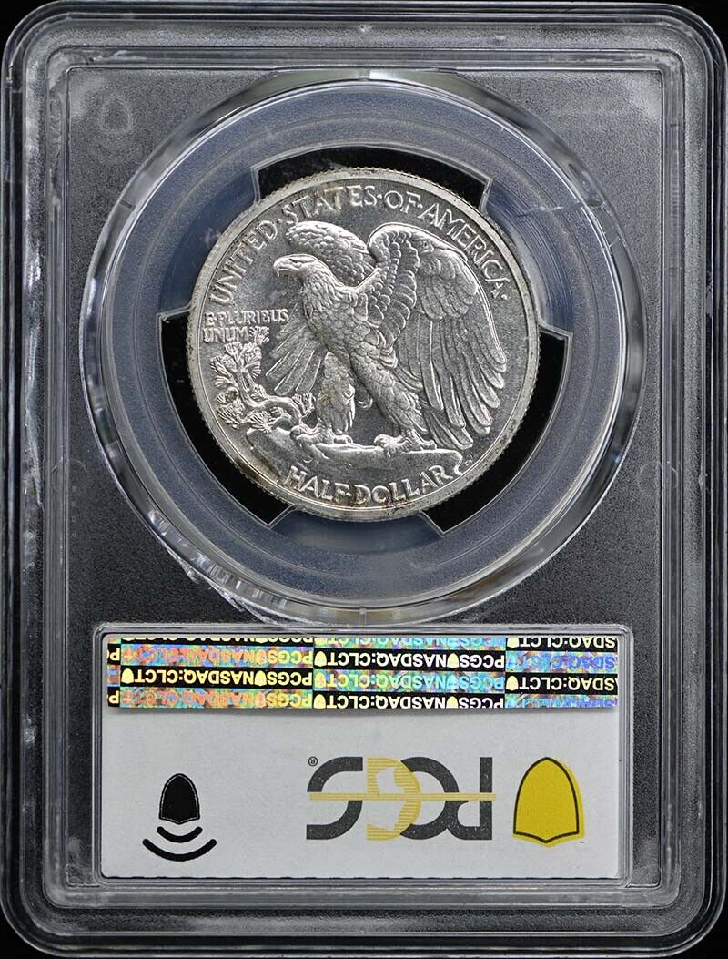 1937 50C Walking Liberty Half Dollar PCGS PR68