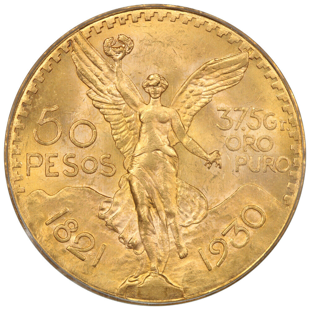 Mexico: 1930 Gold 50 Peso PCGS MS64 (KM-481) - Other