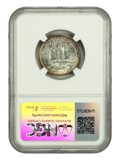 1958 25C NGC MS67 - Washington Quarter