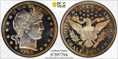 1903 50C Barber Half Dollar PCGS PR66