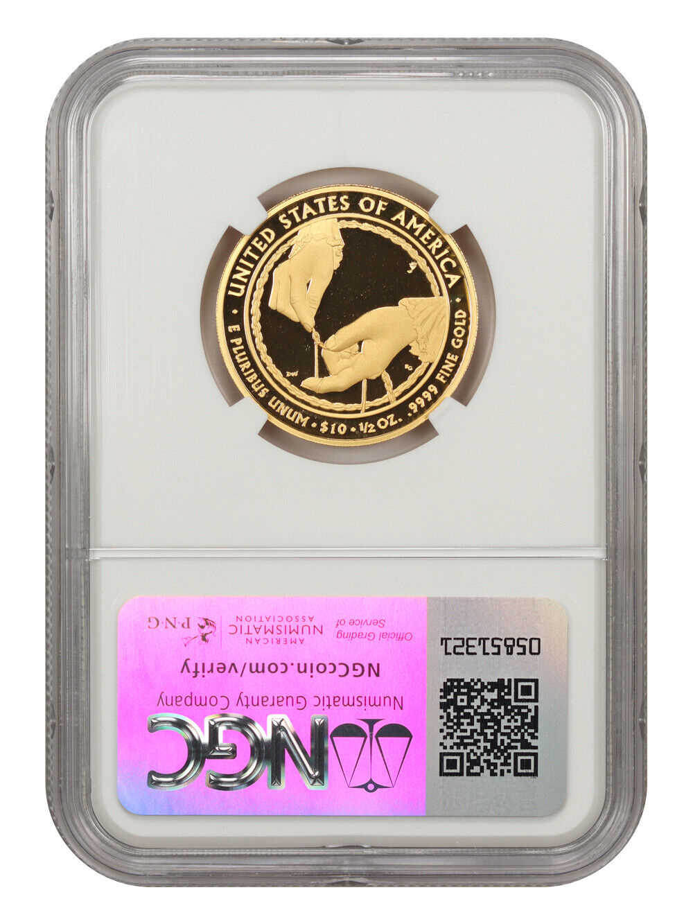 2013-W $10 Ida McKinley NGC PR70DCAM