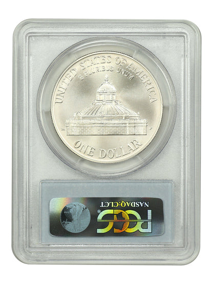 2000-P $1 Library PCGS MS70 - $1 (Silver)