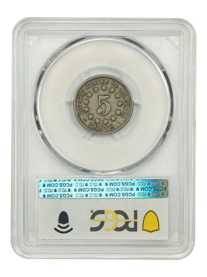 1868 5C PCGS VF30 - Shield Nickel